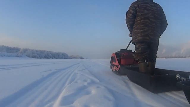 Мотобуксировщик 'Аляска' Для охоты, рыбалки и активного отдыха смотреть онлайн