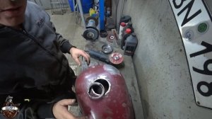 Переделка Бензобака Мотоцикла ИЖ Юпитер 5 / Кастом боббер ИЖ #5