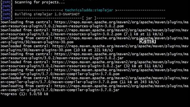 Maven in Telugu part 2 | Create a Sample Jar File using Maven смотреть онлайн