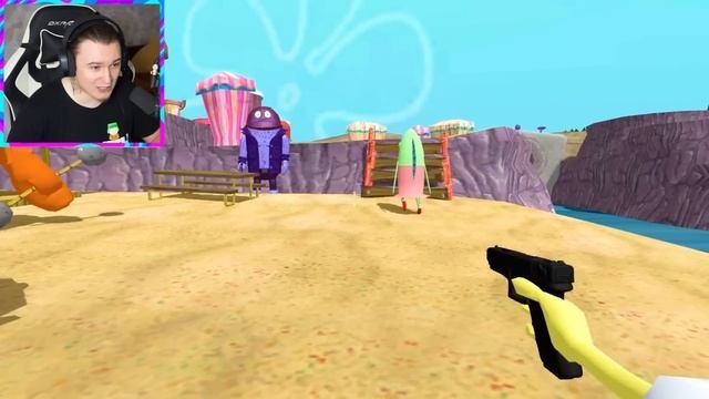 ГэТэА ШЕСТЬ про СПАНЧБОБА!!  (Sponge Glock Square Pants)