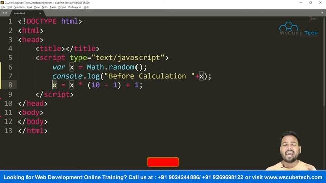 JavaScript Program to Generate a Random Number - Math.random() | Javascript Project смотреть онлайн