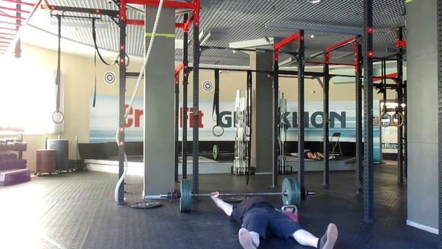 "Доношение Злобина на полу"-140кг (штанга 108+32 гиря). Zlobin`s two hands anyhow on the floor-140k смотреть онлайн