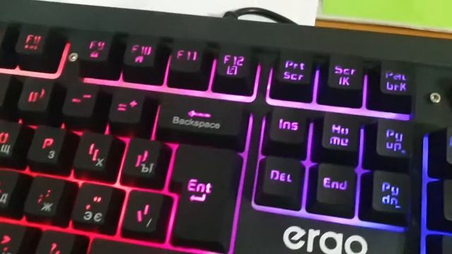 Обзор клавиатуры Ergo KB- 640 | Первый взгляд смотреть онлайн