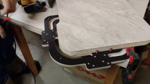 Радиусный шаблон для скругления углов R 35-100 мм. Обратная сторона