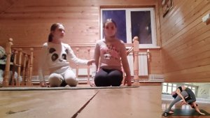 НОВОЕ ВИДЕО!? ЙОГА ЧЕЛЛЕНДЖ ? С МИЛАНКОЙ ПЕСЧАНКОЙ!?