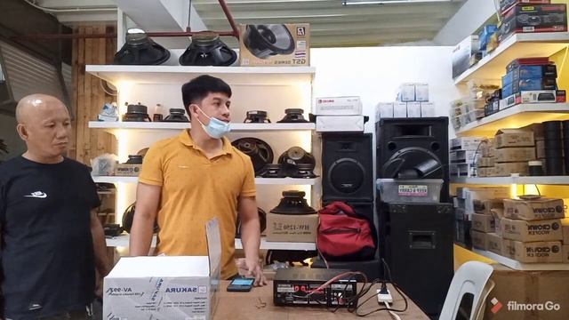 Sakura AV-993 USB Karaoke Amplifier смотреть онлайн