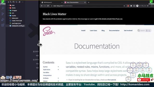 Webpack 5 最热前端打包工具 - CSS编程 - 导入 SASS 装载模块 смотреть онлайн