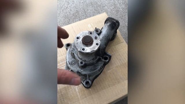 Неисправная ПОМПА. Что может произойти с ВОДЯНЫМ НАСОСОМ, если заливать плохой АНТИФРИЗ смотреть онлайн