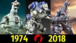 МехаГодзилла - Эволюция (1974 - 2018) ! Все Появления Робота !