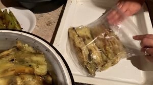 Заготовки на зиму - Баклажаны на мангале