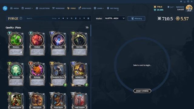 Обзор на игру Gods Unchained. Обучающее видео. С чего начать играть?