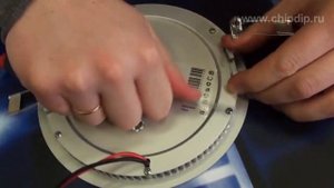 Устройство светодиодной панели X-flash