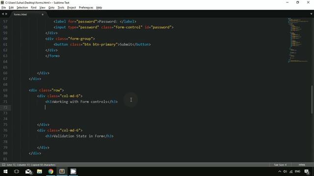 Bootstrap tutorial for beginners 13 - How to use bootstrap form controls in html?