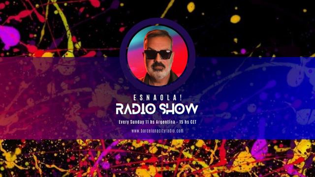 ESNAOLA! from the RED Lounge - MUSIC SAVES Show Nro. 12 - 5ta. Temp.- BarcelonaCityRadio.com