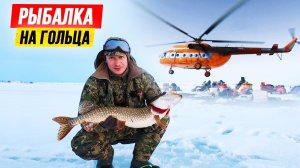 РЫБАЛКА на СЕВЕРЕ / от Мурманска на Ми-8 / ловим щуку 6 кг - на жерлицу