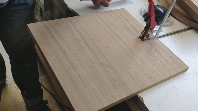 как мы клеим кромку из натурального шпона смотреть онлайн