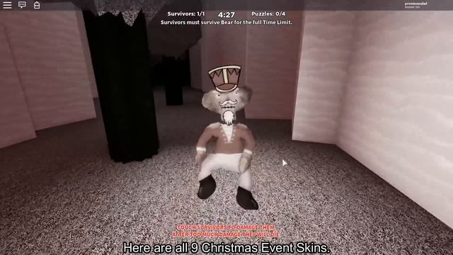 How to get the SAM VICTORY BADGE and ALL CHRISTMAS EVENT SKINS in BEAR + SECRET JOKE BEAR! [ROBLOX] смотреть онлайн