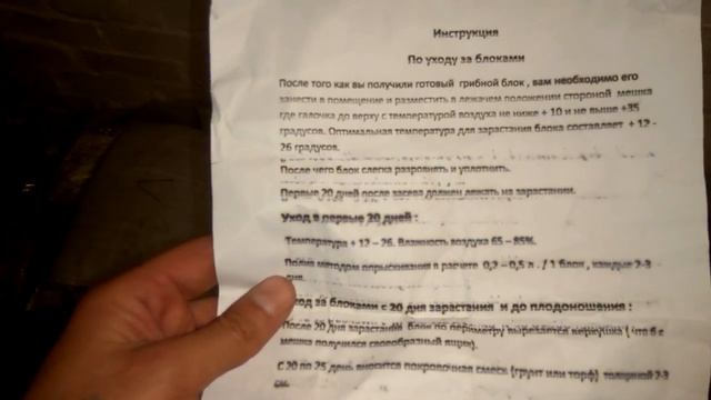 Выращивание шампиньёнов Часть 1 Заказываем шампиньённые блоки смотреть онлайн