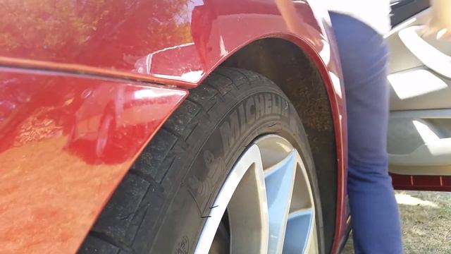 Citroen C5 Hydractive III autoleveling demonstration