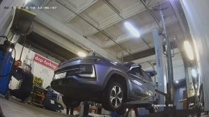 Установка фаркопа на Jac JS4 2022 год. MOTODOR, арт. 98301-A