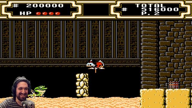 Некрос и Дядя Женя играют в DuckTales 2 Nes / Утиные истории 2 на Денди смотреть онлайн