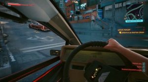 Автомобиль мечты получен.  Cyberpunk 2077 / Киберпанк 2077 #17