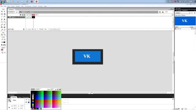 Урок Macromedia Flash Создание простой кнопки с ссылкой смотреть онлайн