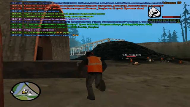 Самп №1 | Работа на шахте. смотреть онлайн