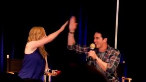 Candice Accola & Michael Trevino full Q&A at TVDcon in Chicago 4-7-13