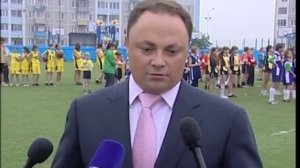 Мэр Игорь Пушкарёв. Новый стадион во Владивостоке.