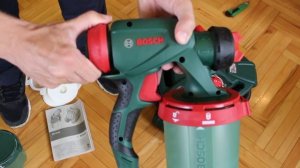 BOSCH PFS 5000 E Allsprayer - Unboxing