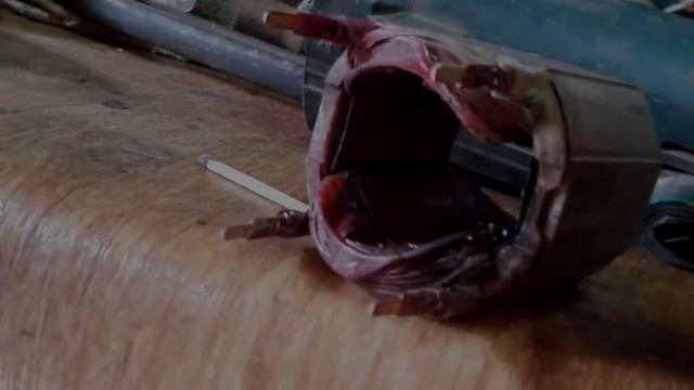Сгорела болгарка ремонт обмотки