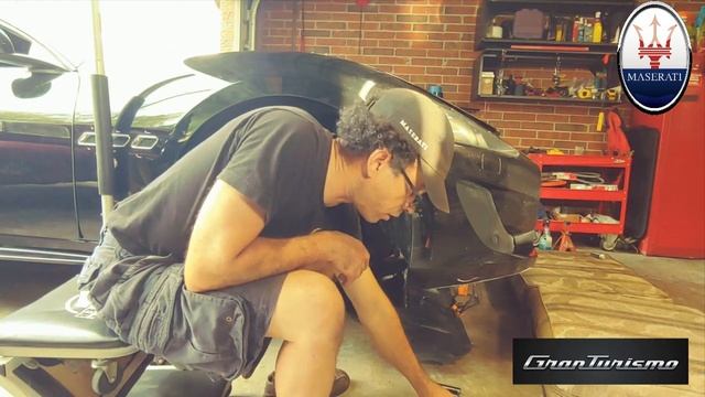 Maserati Granturismo Front Bumper Removal