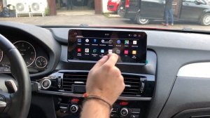 BMW X3 F25, X4 F26 - большой монитор с мультимедиа