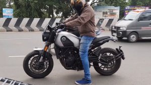 Benelli Leoncino 500/Walkaround/Test ride/Review/malayalam/മലയാളം / Moto360 മലയാളം