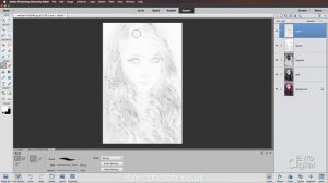 Pencil Sketch Effect and more Photoshop Elements