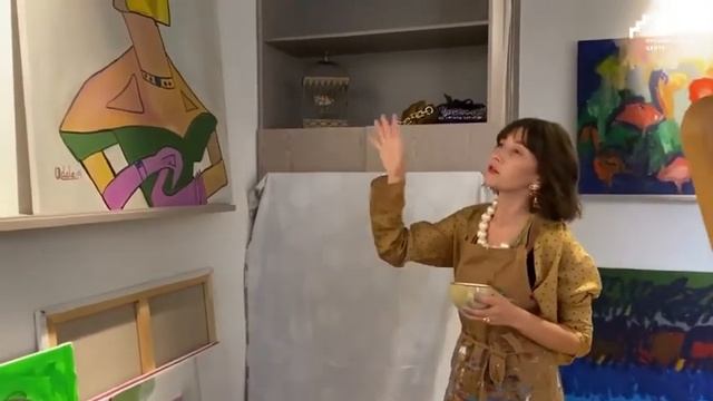 Мастерская художника | Адель Левитова | Современный художник смотреть онлайн