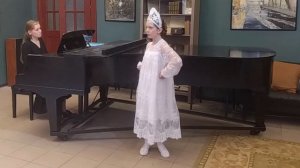 Маргарита Орлова 12 лет, г.Санкт-Петербург, М.Дунаевский "Песня царевны Забавы"