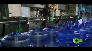 Автоматическая линия розлива питьевой воды в 5ти-галоновые бутыли (18,9л).