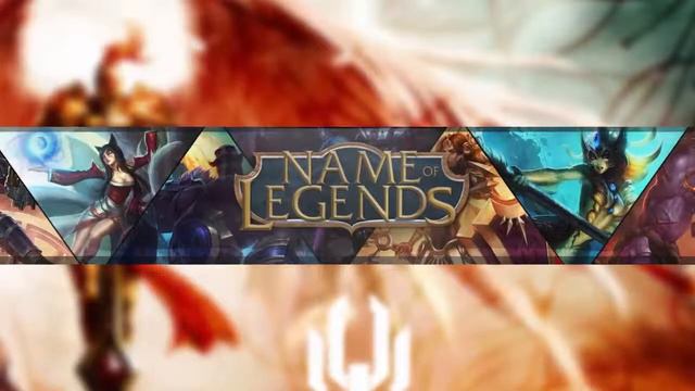 Free Youtube League Of Legends Background Template - One Channel смотреть онлайн