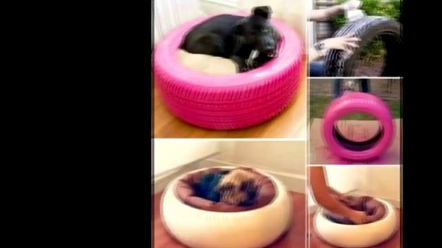 Поделки из покрышек смотреть онлайн