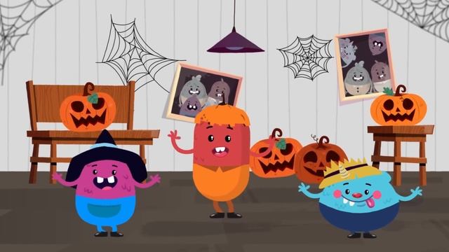 Halloween Floor Is Lava THE KIBOOMERS Preschool Songs Freeze Dance 
