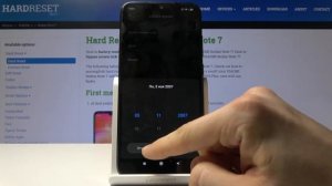 Redmi Note 7 — Как поменять дату и время?