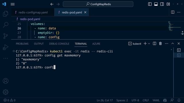 ConfigMaps in Kubernetes (Configuring Redis) | Kubernetes شرح