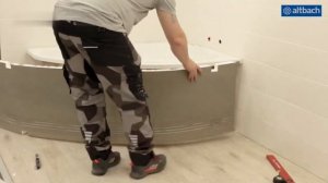 Шедвол для акриловой ванны ALTBACH Установка