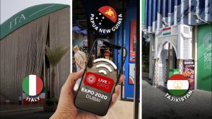 Live@Expo: Italy, Papua New Guinea and Tajikistan Pavilions