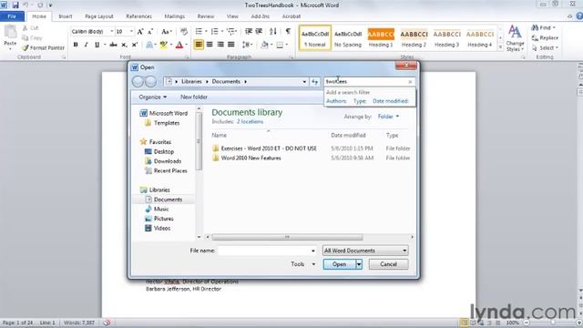Word Tutorial - Find and open Microsoft Word documents смотреть онлайн