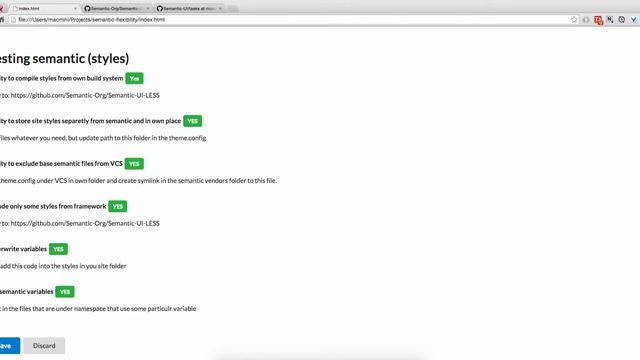 Semantic UI Flexibility смотреть онлайн