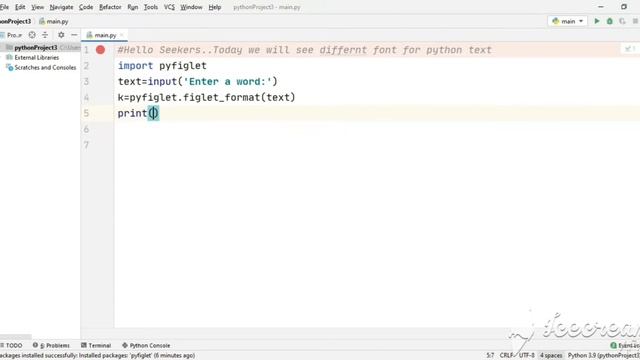 Converting the Font Size and Style of Python text