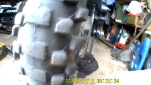 Замена колодок на Питбайке.
